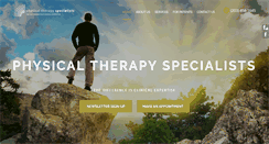 Desktop Screenshot of physicaltherapyspecialists.org